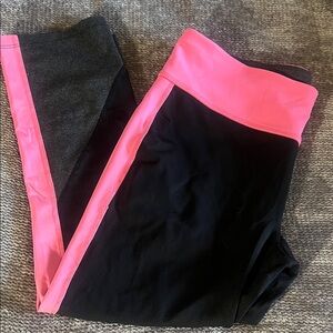 Calvin Klein Black, Coral Pink, Grey Athletic Gym Leggings M